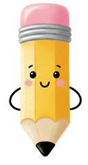 Cute Pencil Character