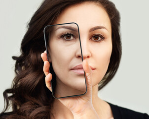Signs of skin aging,signs of premature aging,
Wrinkles and fine lines,Age spots,Sagging...