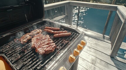 Grilling on Deck