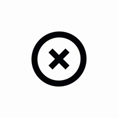 content item removal icon sign vector