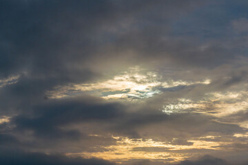 6月の空　朝焼けの空の輝き08