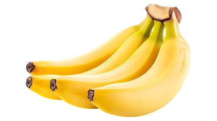 Bananas PNG Isolated on Transparent Background.
