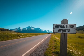 Open Road Adventure: Scenic Route to Mountain Majesty