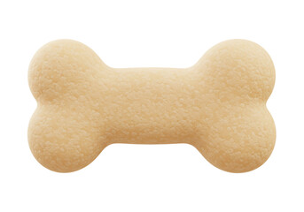 Isolated Dog Bone Treat