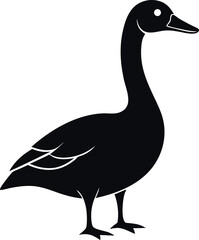 goose silhouette icon