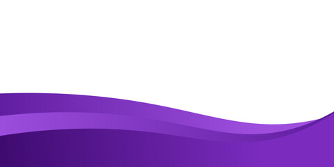 Modern Purple Wave Border Background