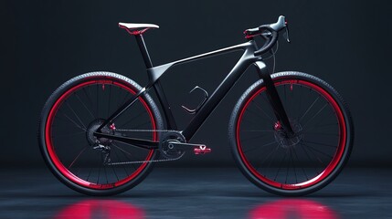 A high-tech cross-country MTB setup featuring ultra-lightweight carbon frames and AI-powered performance tracking