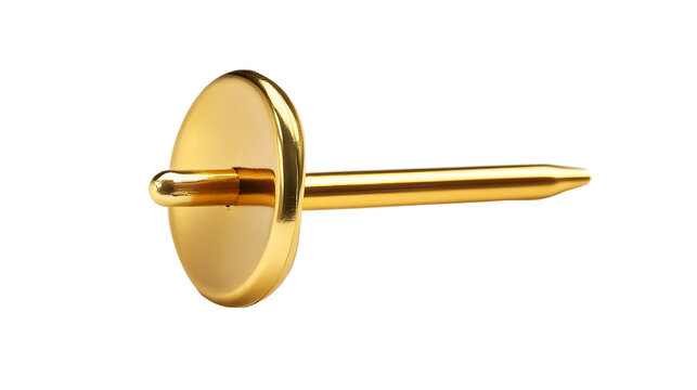 Gold Push Pin Design