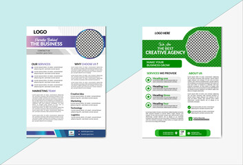 Creative Flyer Layout for business and Corporate uses 