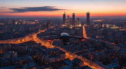 Fototapeta premium view of paris from eiffel tower