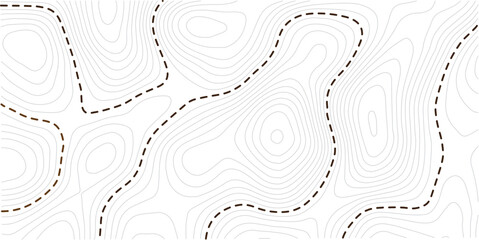 Topographic map patterns, topography line map. Vintage outdoors style. World map Template. Stock vector