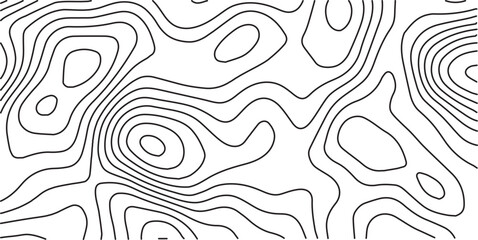 Topographic map patterns, topography line map. Vintage outdoors style. Stock vector. World map Template