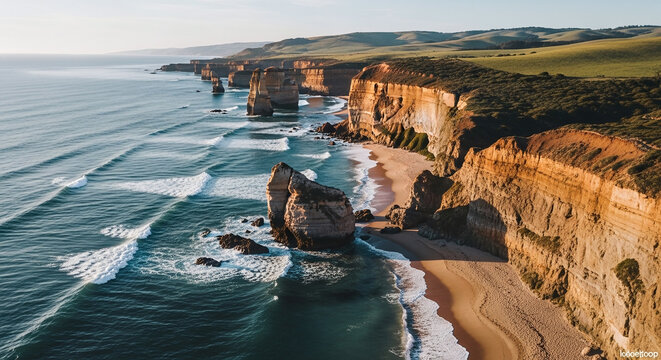 cliffs of moher at sunset