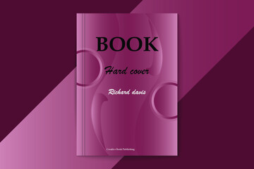 Gradient luxury Book Cover design 