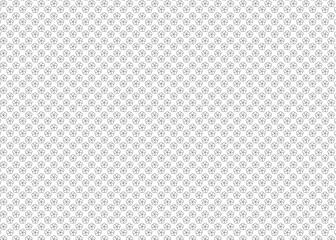 ねじり梅のパターン 和柄 背景 壁紙素材のイラスト 透過 黒