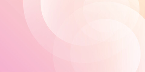 Minimalist banner background, pastel colorful, pink and yellow gradations modern background