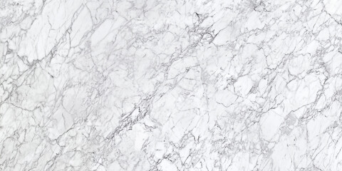 Naklejka premium Seamless Tiling Pattern White Carrara Marble Texture