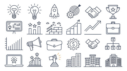 Business Meeting and Team Collaboration Icon

