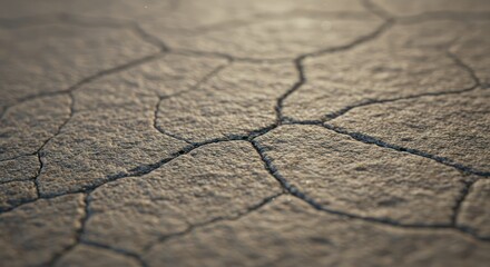 Obraz premium Cracked Earth Arid Landscape Texture, Dry Soil, Drought