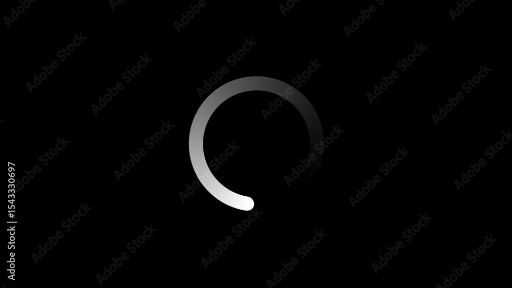 Fototapete loading progress bar animation, charging upload download, loading circle icon, pixel preloaded. down