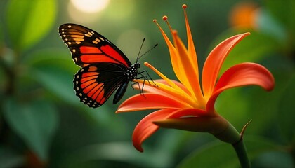 Tropical butterfly longwing Heliconius