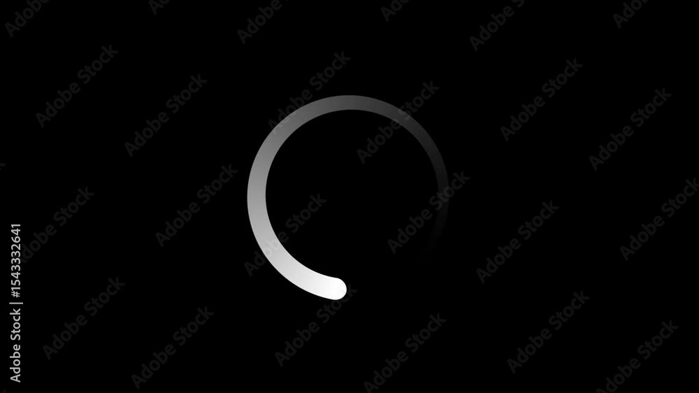 Fototapete loading progress bar animation, charging upload download, loading circle icon, pixel preloaded. down