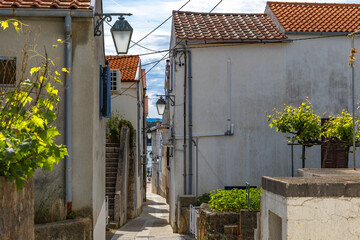 Yacht renovation in the port of Punat in Croatia on the island of KRK, exclusive yachts of wealthy...