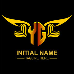 YG Golden Wing Emblem Logo