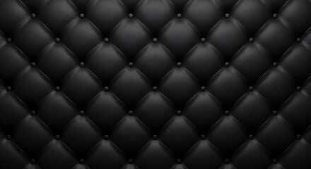 Luxury Black Leather Wall Panels