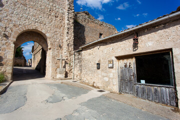 Street of Maderuelo, Segovia, Castilla y Leon, Spain