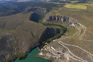 Hoces del Rio Riaza Natural Park, Segovia, Castilla y Leon, Spain