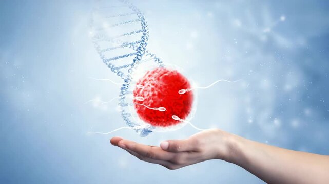 Explore the intricate processes of the human reproductive system, focusing on how DNA influences fertilization and the journey of sperm reaching the egg