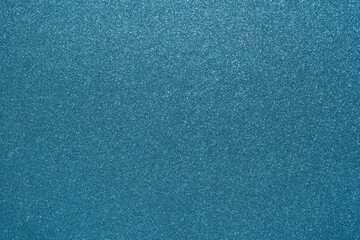 Teal blue glitter background for holiday design textures