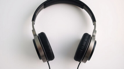headphones isolated on white background