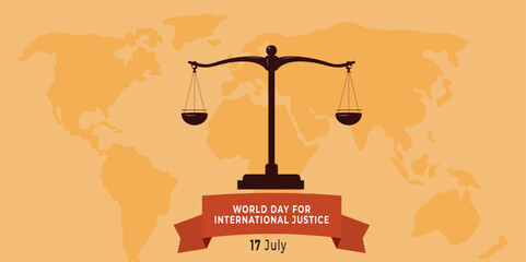 World day for international justice background