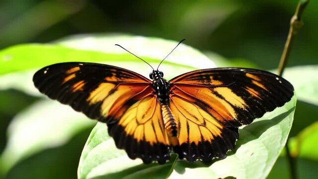 Tropical butterfly longwing Heliconius