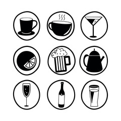 food and drink icons