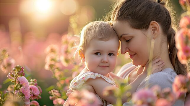 Tender Precious Moment Captured in Time