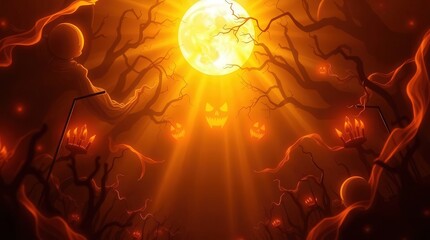 burning candles in the church