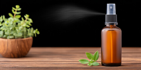essential oil with rosemary