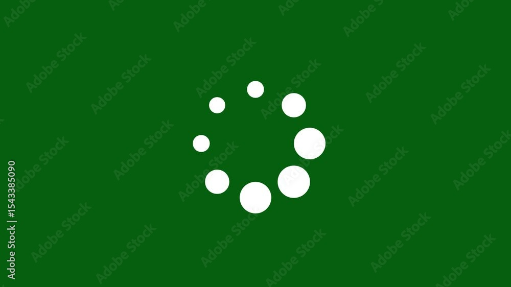 Fototapete abstract circle progress loading bar animation with dynamic design, rounding loading circle icon ani