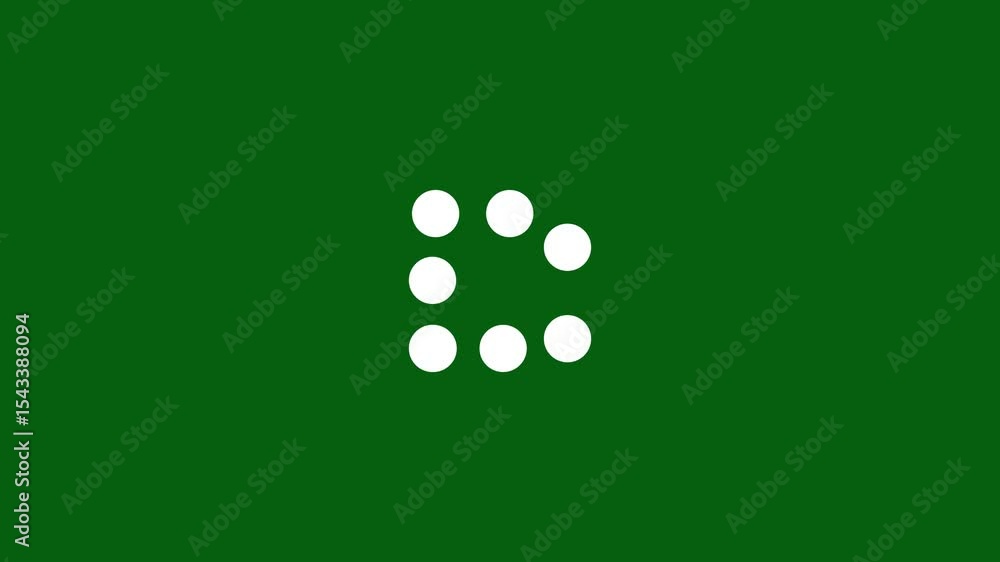 Fototapete abstract circle progress loading bar animation with dynamic design, rounding loading circle icon ani