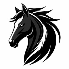 horse head silhouette