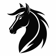 horse head silhouette