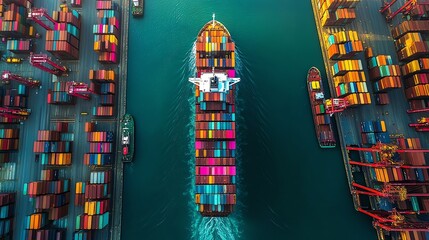 A stunning aerial view of Singapores bustling