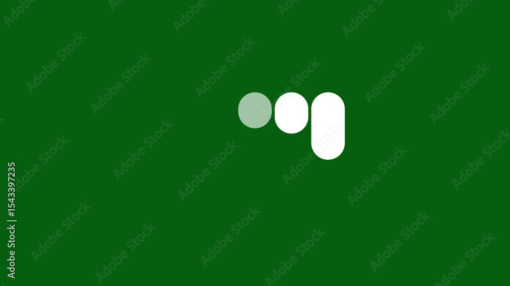 Fototapete abstract circle progress loading bar animation with dynamic design, rounding loading circle icon ani