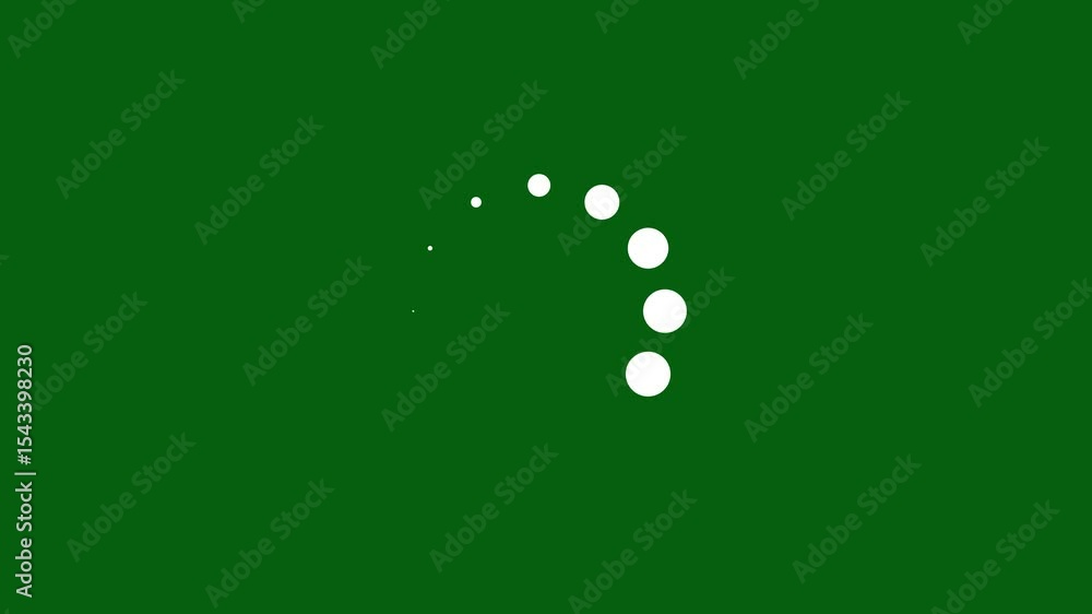 Fototapete abstract circle progress loading bar animation with dynamic design, rounding loading circle icon ani