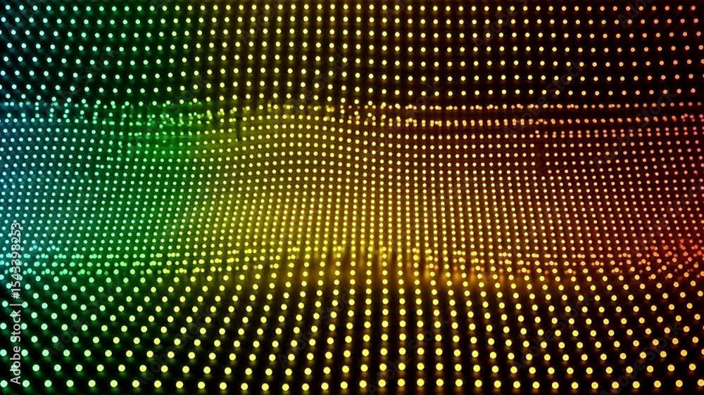 Poster abstract led light display background for presentations and graphic design projects use as wallpaper