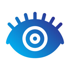 Eye icon indicating view or visibility feature.