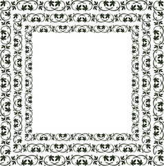 Beautiful flower art and mandala vector design